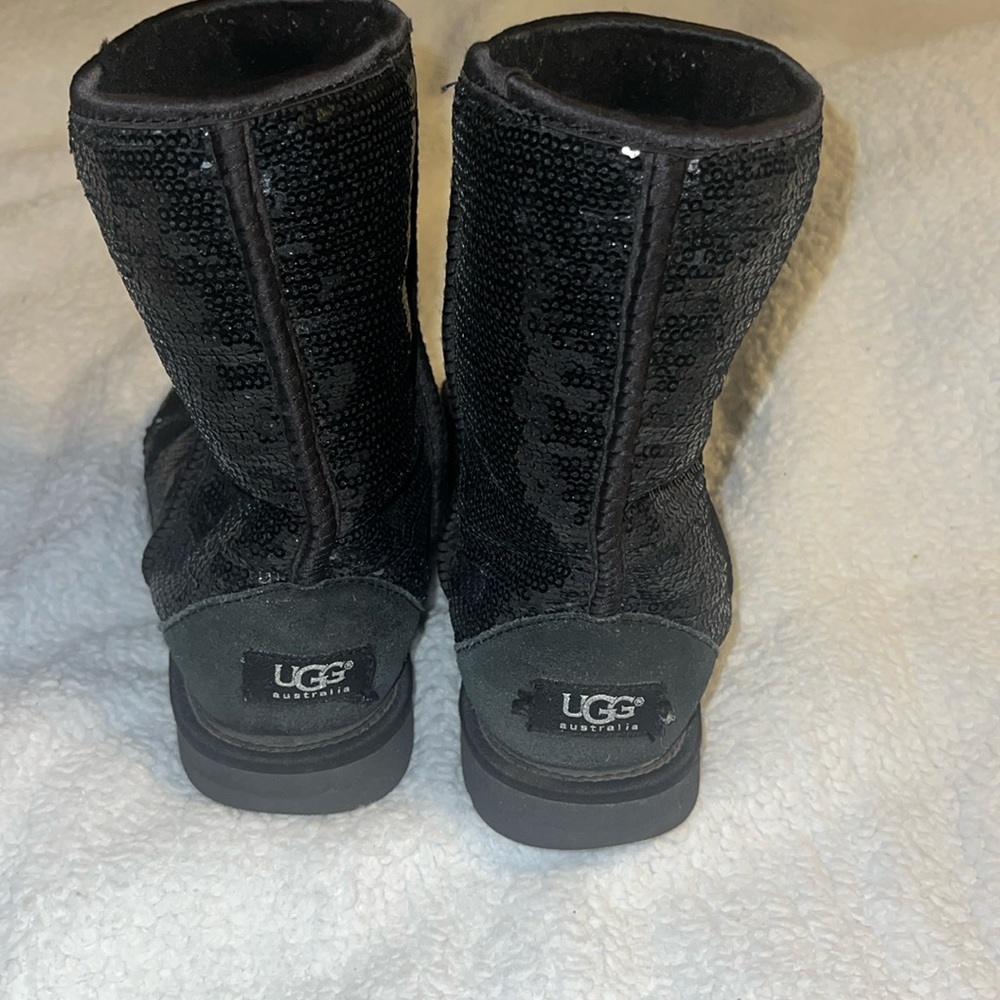 Sequin UGG Women's Black Boots size 9